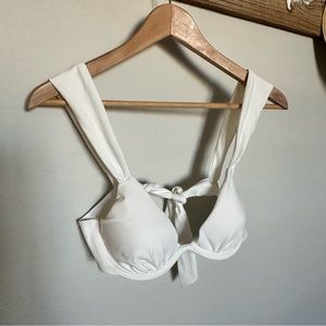 Express White Bikini Top